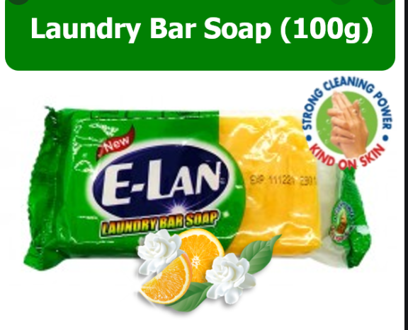Elan Laundry Bar Soap 100g
