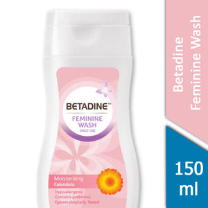 Betadine Feminine Wash Moisturising Calendula 150 mL