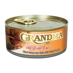 Grandma Fried Crispy Nga Gyin With Curry Paste -120g