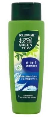Follow Me green Tea Shampoo 320mL(6-In-1)