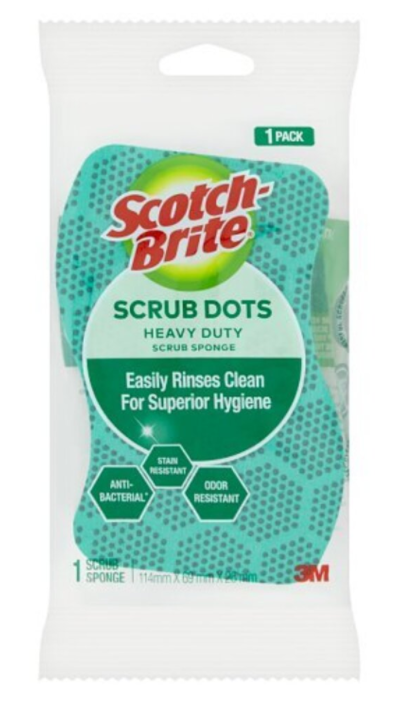3M Scotch Brite Scrub Dots Heavy Duty