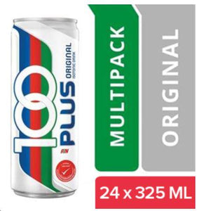 100 PLUS ISOTONIC DRINK ORIGINAL 24 X 325 mL