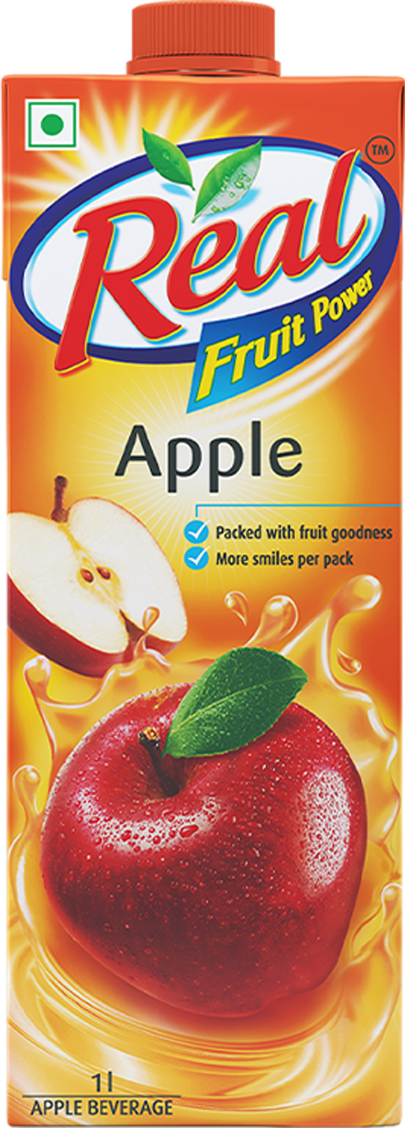 Dabur Real Fruit Power Juice - Apple- 1Ltr