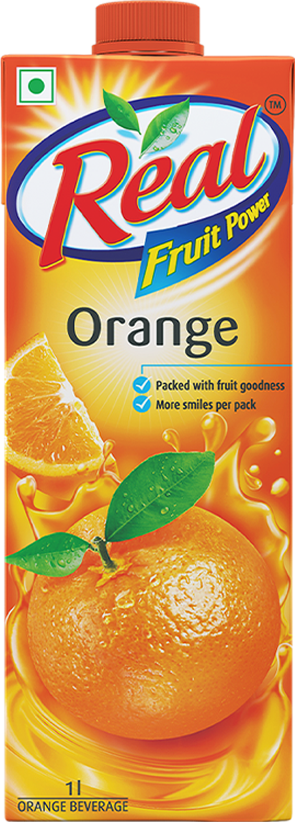 Dabur Real Fruit Power Juice -Orange- 1Ltr