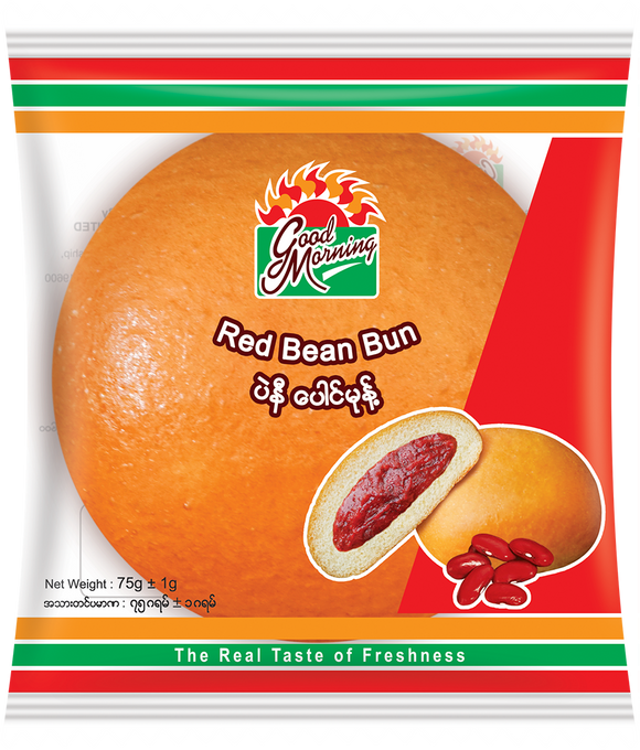 Good Morning Red Bean Bun - 75g