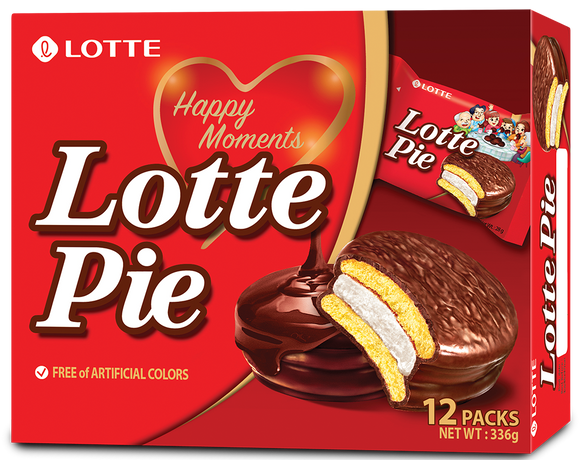 Lotte Pie Original 12's - 336g