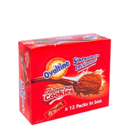 Ovaltine Chocolate Cookies 30Gx12