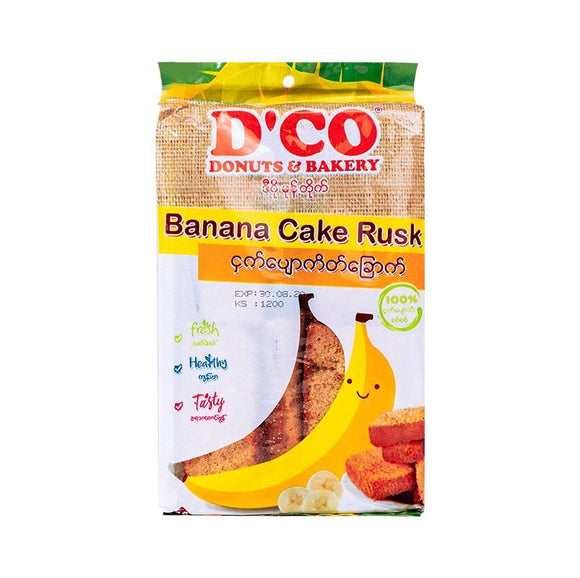 D'CO Banana Dry Cake 190G