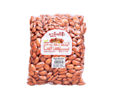 SMH Raw Whole Almonds 500Gx1
