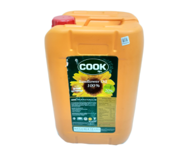 Cook Sunflower Oil 18 Liter