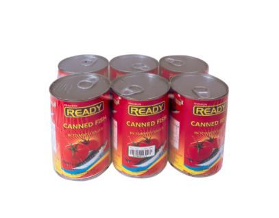 Ready Canned Fish In Tomato Sauce 425Gx6