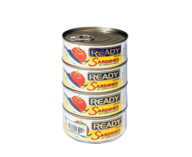 Ready Sardine Tomato Sauce 155Gx4