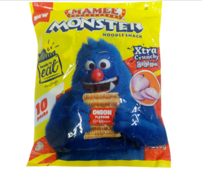 Mamee Monster Noodle Snack Onion Flavor 25g0