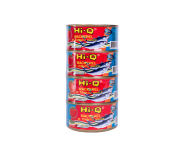 Hi-Q Mackerel In Tomato Sauce 185Gx4