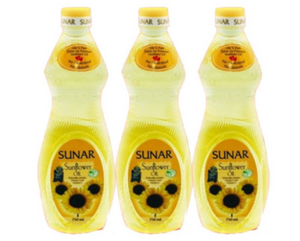 Sunar Sunflower Oil 0.75 Liter x 3