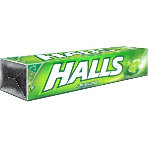 Halls Stick Fresh Lime Candy - 27.9g
