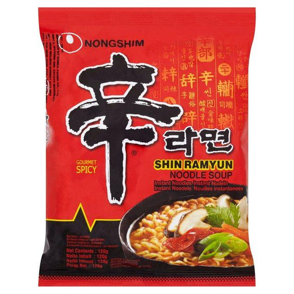 NONG SHIM Shin Ramyun Hot Spicy Noodle 120g