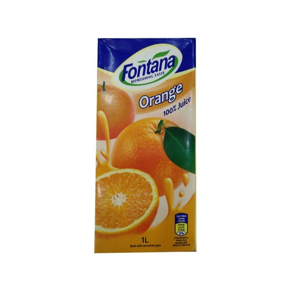 Fontana Fruit Juice Orange 1Ltr