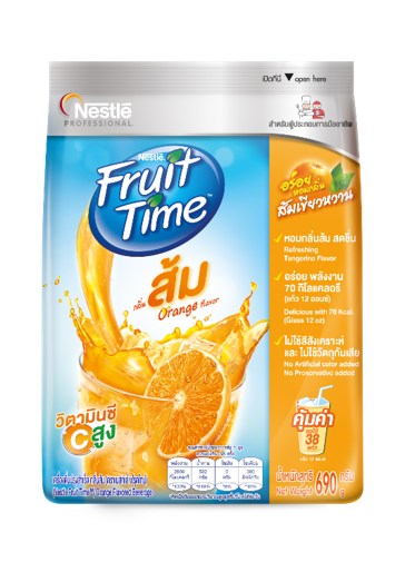 Nestle Fruit Time Orange 690 g