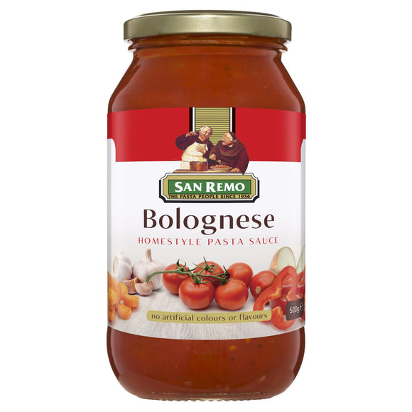 San Remo Pasta Sauce Bolognese 500g