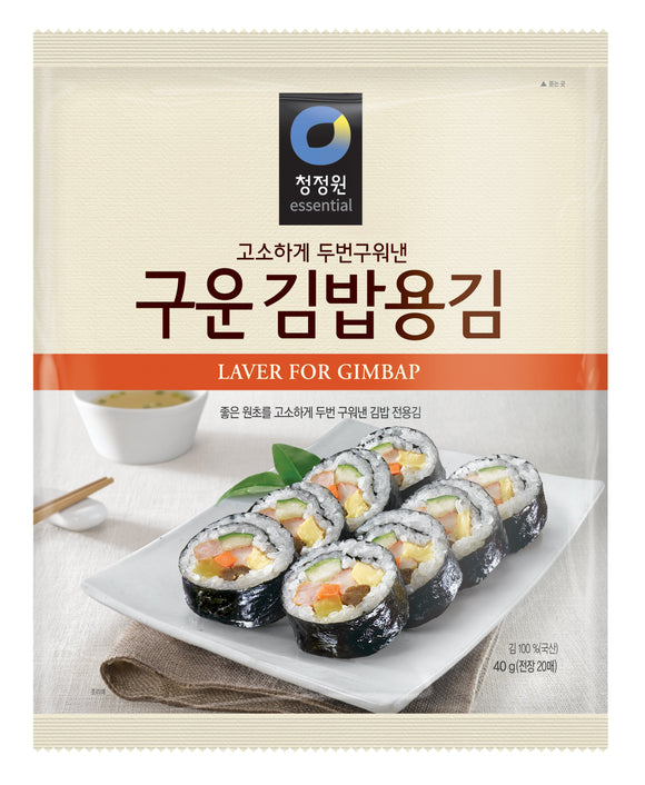 Chungjungwon Roasted Laver For Kimbop 20`S 40g