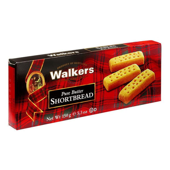 Walkers Pure Butter Fingers Cookies 150g