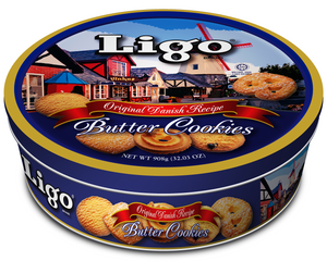 Ligo Original Danish Recipe Butter Cookies 908g
