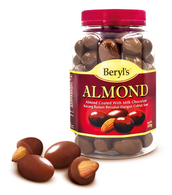 Beryl'S Almond Coated Milk Chocolate 500g/450g