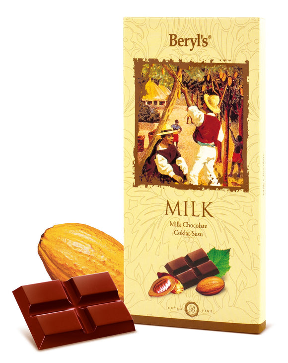 Beryl'S Milk Chocolate Almond 300g