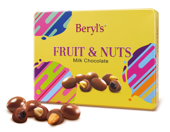 Beryl'S Fruit & Nuts Milk Chocolate 300g