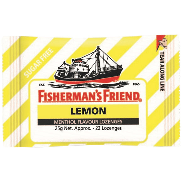 Fisherman'S Friend Sugar Free Lemon Lozenges 25g