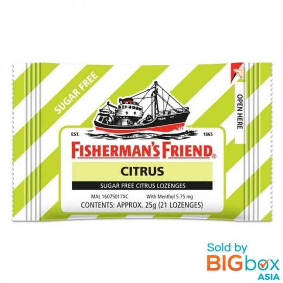 Fisherman'S Friend Sugar Free Citrus Lozenges 25g
