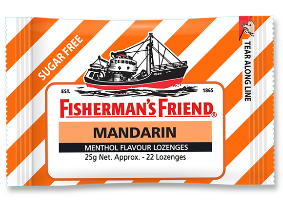 Fisherman'S Friend Mandarin Lozenges 25g