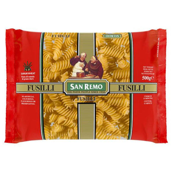 San Remo Pasta Noodle Fusillini No.56 500g