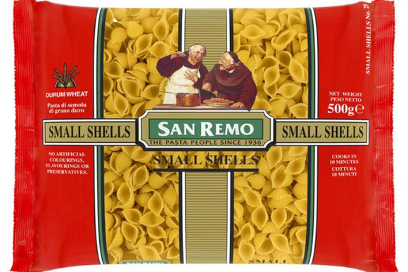 San Remo Pasta Noodle Small Shells No.28 500g