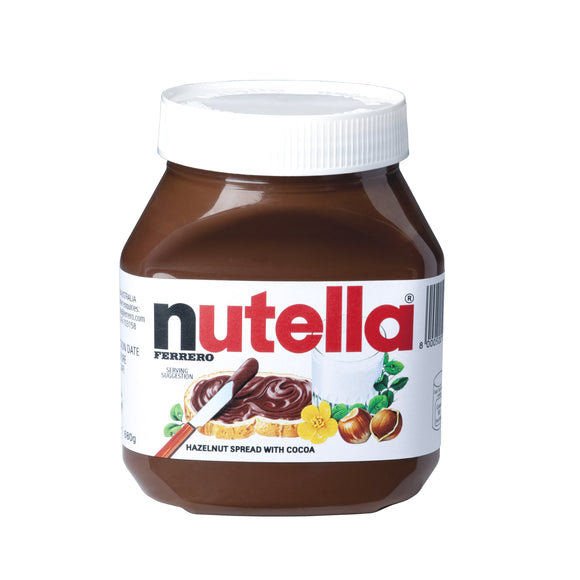 Nutella Hazelnut Cocoa Spread 680g (Plastic)