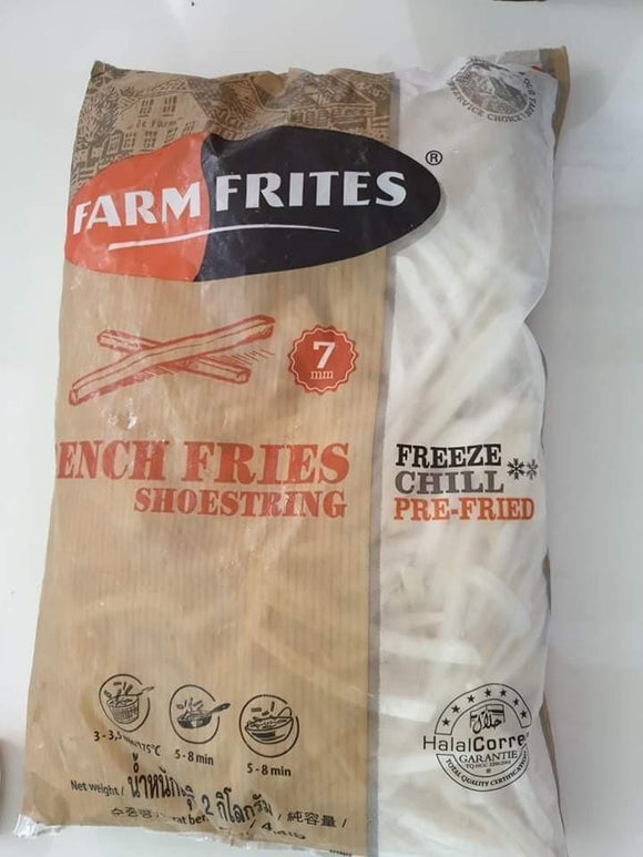 Farm Frites Fries Shoestring 7Mm 1Kg