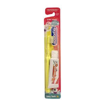 Kodomo-Children Toothbrush-0.5-3 Years(Free Toothpaste)