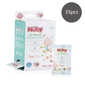 Nuby Tooth & Gum Wipes (36 Pcs)