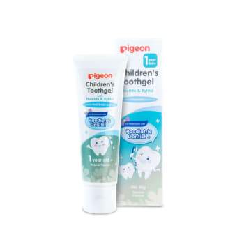 Pigeon Children Toothpaste Gel with floride and xylitol (Natural) 2yrs + Ages