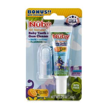Nuby Baby Tooth & Gum Cleaner (20 g) (6 Months)