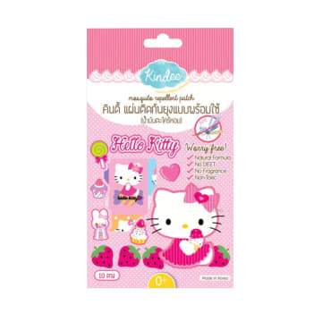 Kindee Mosquito Repellent Patch Hello Kitty (10 Pcs)