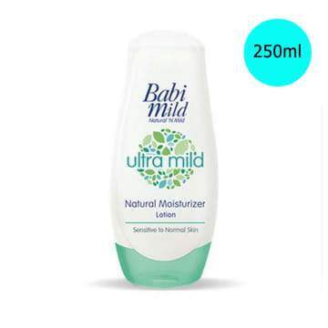 Babi Mild Ultra Mild Natural Moisturizer Lotion (250 ml)