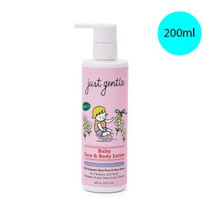 Just Gentle, Baby Face & Body Lotion, Lavender Scent , 0 months+, 200 ml