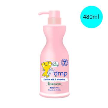 DMP Baby Lotion, Double milk & Vitamin E, Organic,PH5.5, 480 ml