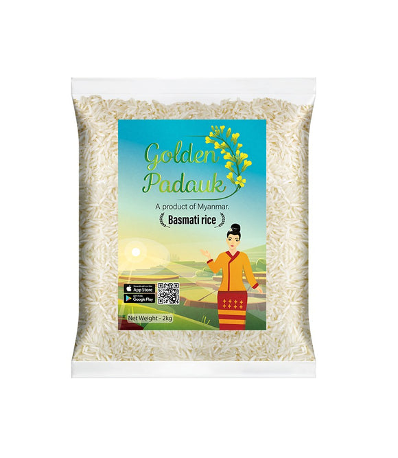 Golden Padauk Basmati Rice 2kg