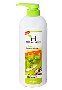 Herballines Shower Olive Oil 1000 mL - GoodZay