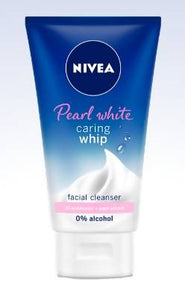 Nivea Pearl White Caring Whip Facial Cleanser 100mL(82530)