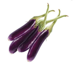 Long Egg Plant (Brinjal) -Purple - GoodZay