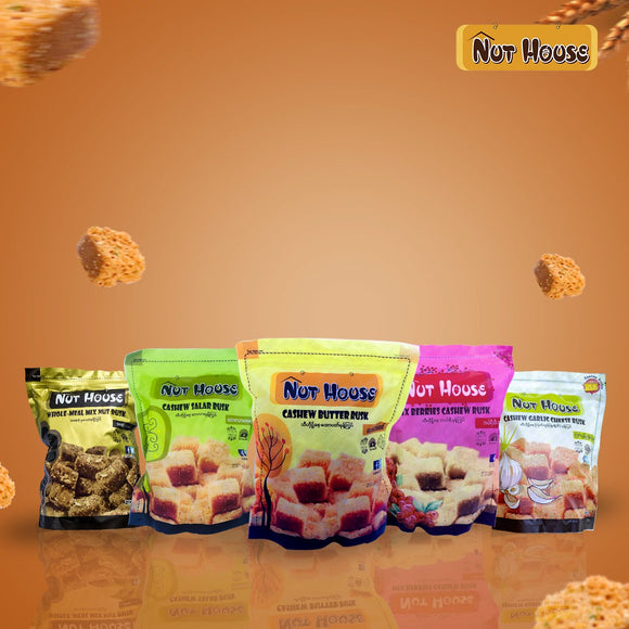 Nut House Set of 5 (All Flavours)